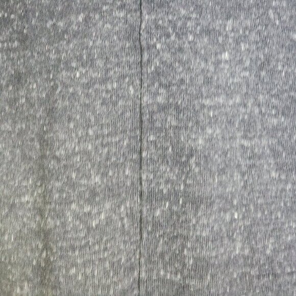 Banana Republic Grey Black White Flecks Center Seam Cotton Poly LS Sweater Sz M - Picture 5 of 16